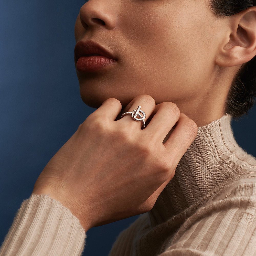 Echappee Hermes ring, small model | Hermès UK